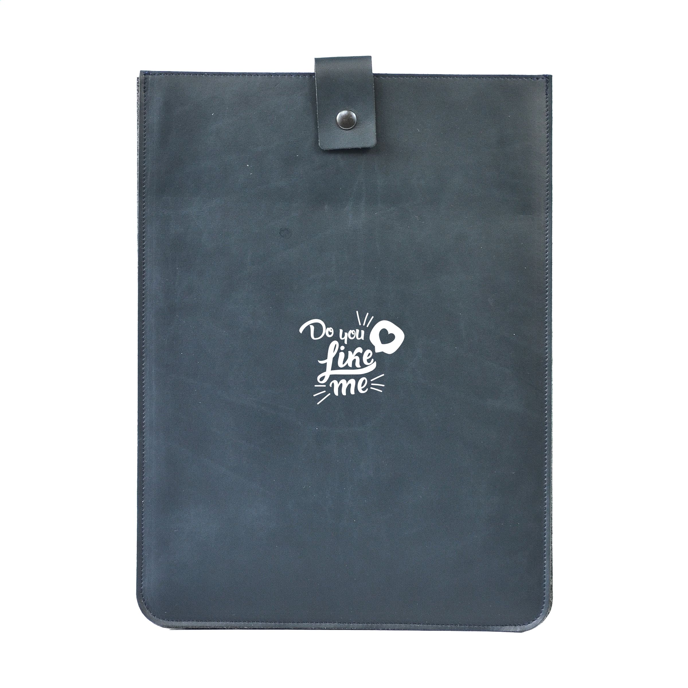 Gerecycled Leren Laptopsleeve 16" - Leopoldsburg