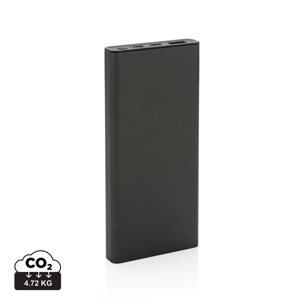 Regenereer Recycled Aluminium Powerbank 10.000 mAh - Ledeberg