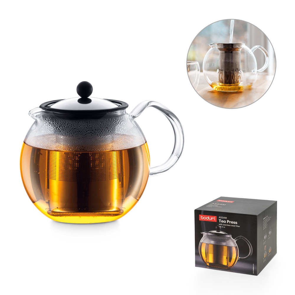 Glazen Theepot Met Infuser - Meulebeke