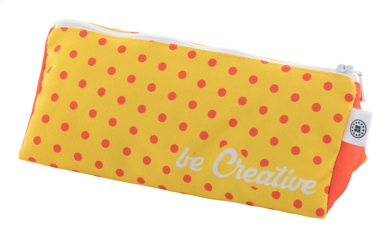 Driehoekige Eco-Schrijfwarenhouder - Oosterzele bedrukken met logo