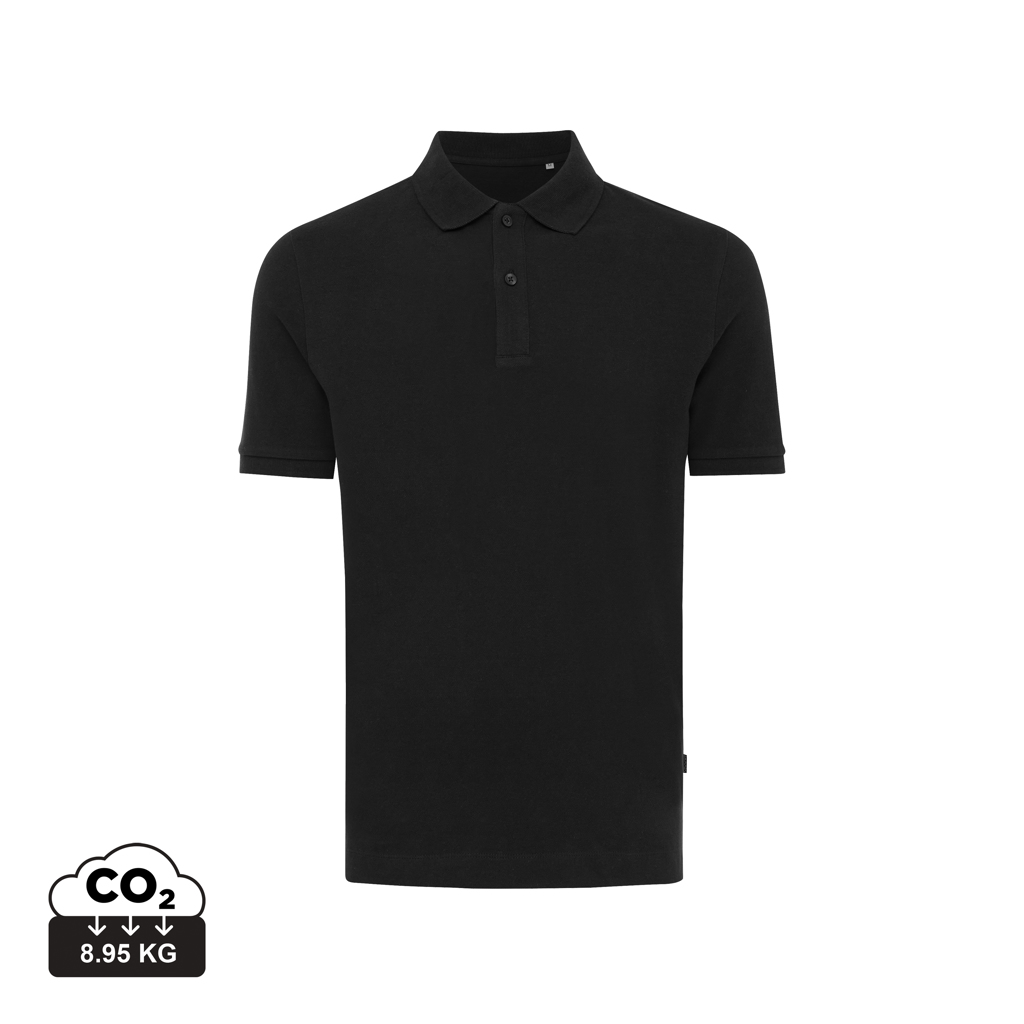 Groene Recycled Katoen Piqué Polo - Tervuren