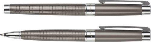 Metalen schrijvenset - Lummen