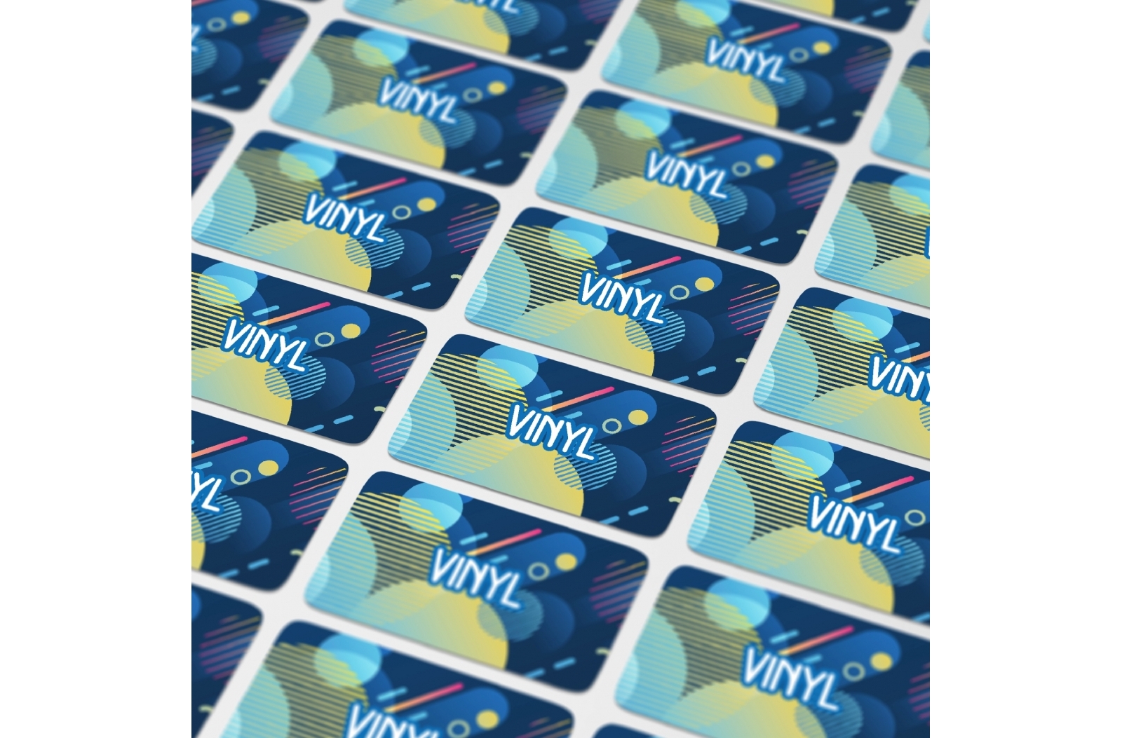 Vinyl Sticker Rechthoek 30x15mm - Herent