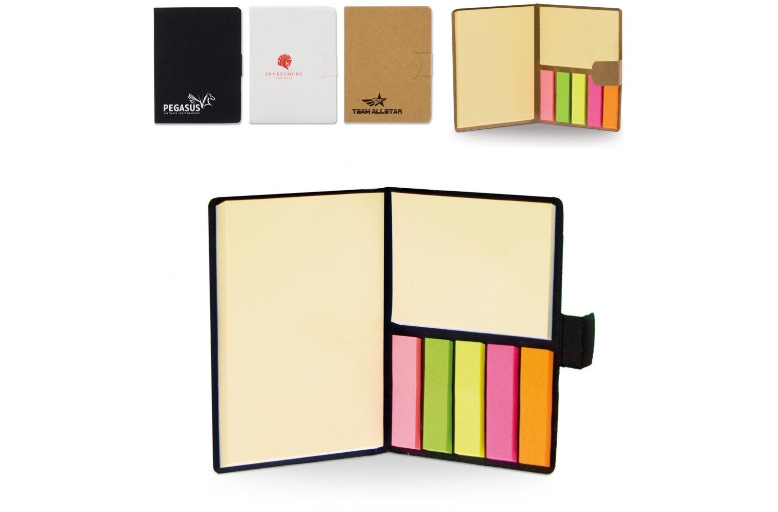 Notitieboek met kleefnotities - Kasterlee
