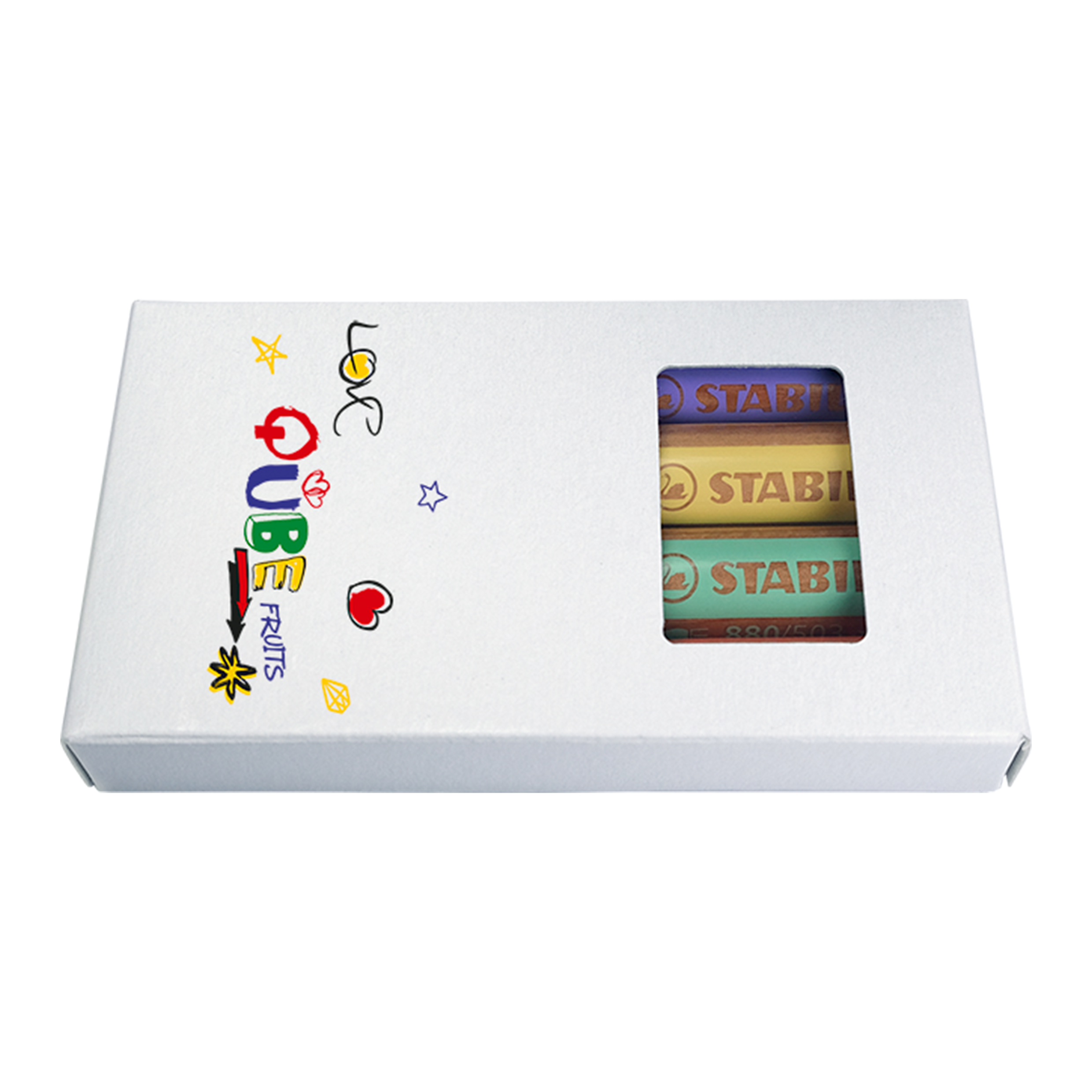 Veelzijdige Kleurpotlood Set in Kartonnen Doos Stabilo Boss® - Pelt