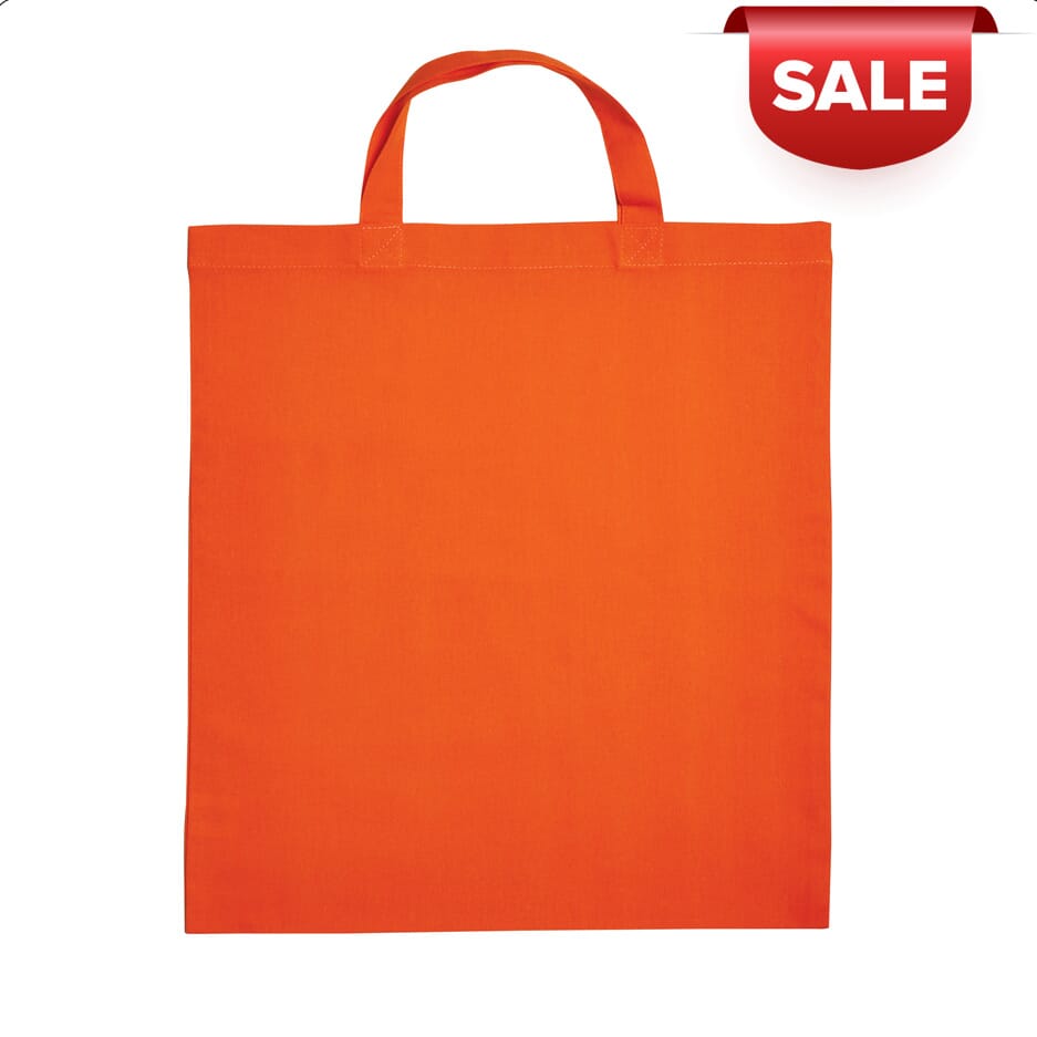 Katoenen tas met korte handvatten - Petegem-aan-de-Leie