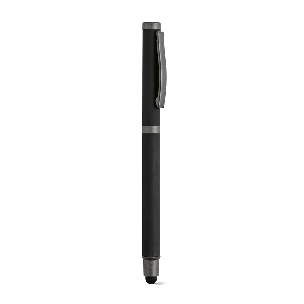 Stylo à bille Woolf Acier inoxydable recyclé Encre noire