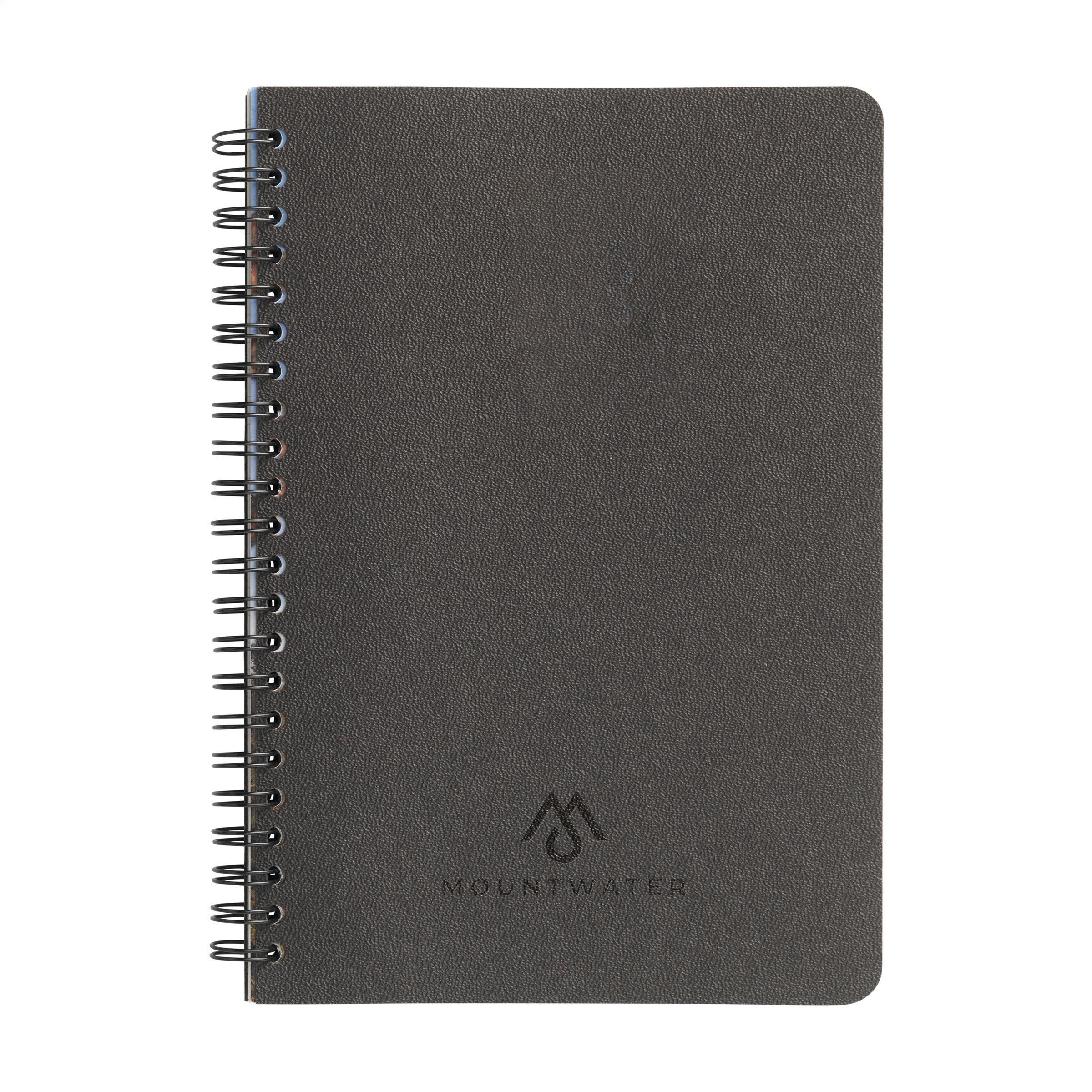 Koffie Notebook Wire-O A5 notitieboek bedrukken met logo