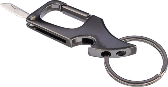 Elektrogemetalliseerde Sleutelhanger met Karabijnhaak - Sint-Niklaas