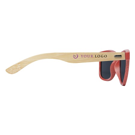 ZonneStraal bamboe zonnebril - Vosselare