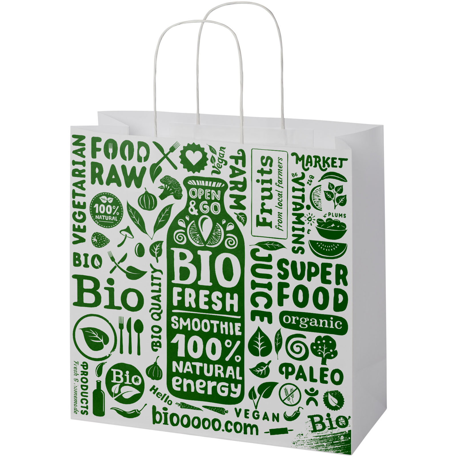 Duurzame Kraft Shopping Bag - Sint-Blasius-Boekel