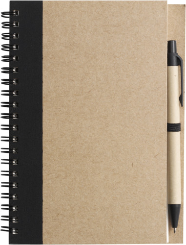 Eco-notitieboek met balpen - Dentergem