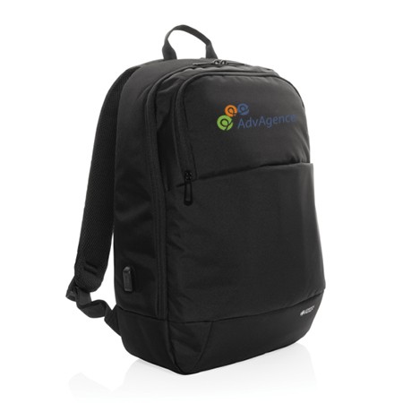 Moderne 15.6" laptoptas met USB-C en gerecycleerde materialen - Moorslede