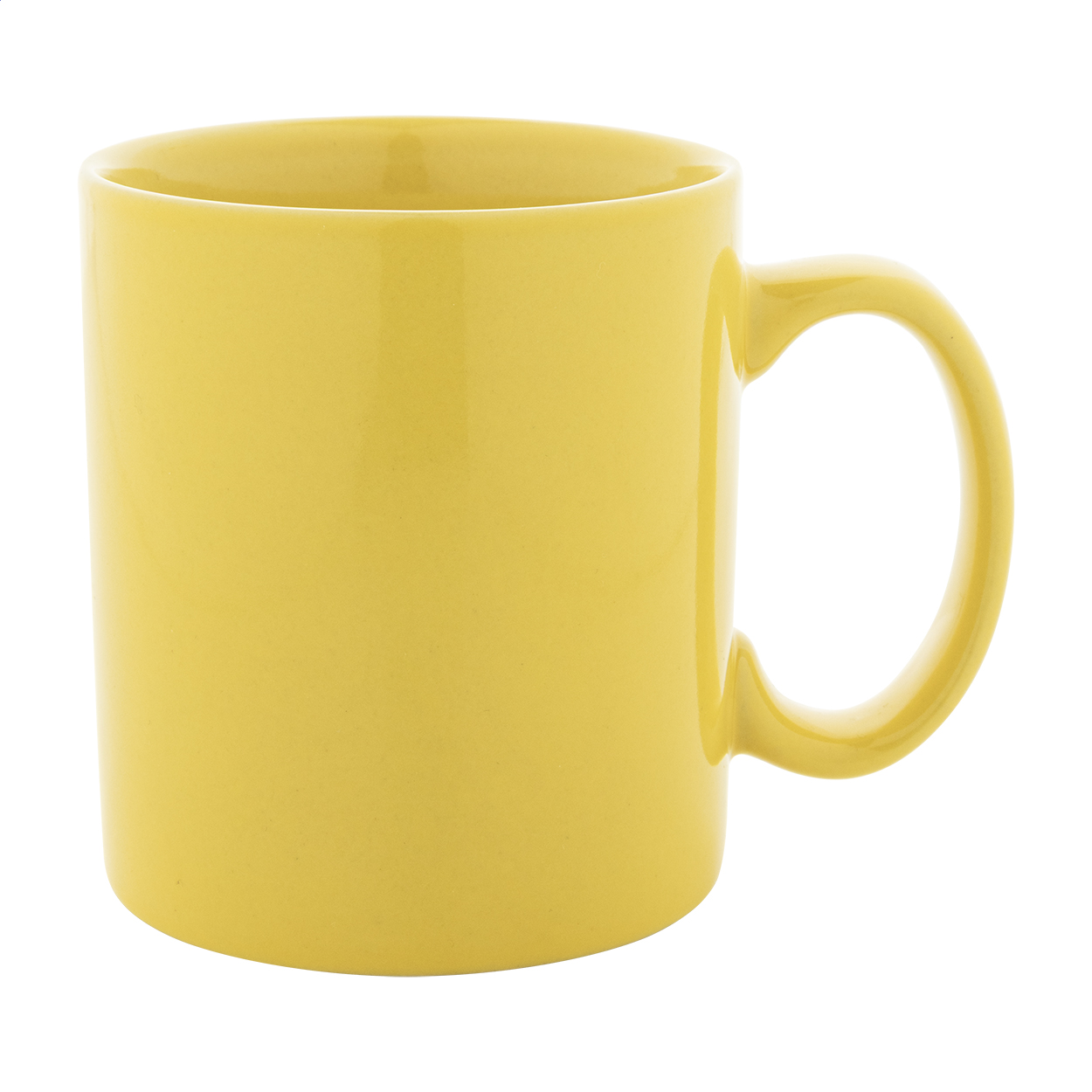 Kolomu gekleurde keramische mok met glanzende afwerking, 300 ml, met logo bedrukken met logo