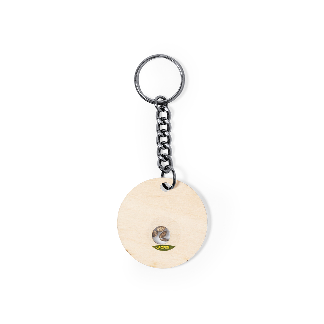 Zaden Sleutelhanger Hout - Vechmaal
