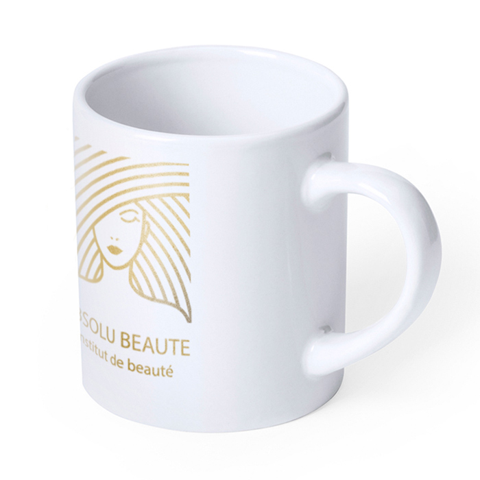 Witte Keramische Beker - Lebbeke