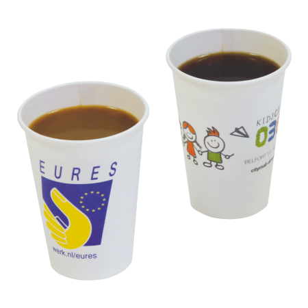 Kleurrijke Papieren Beker 180 cc - Zuienkerke
