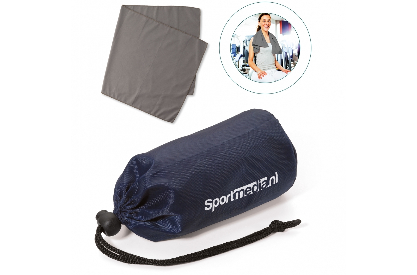 Microvezel sporthanddoek - Roosdaal