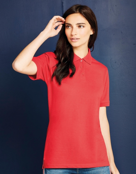 Dames Klassieke Fit Polo Superwash 60º - Zwalm