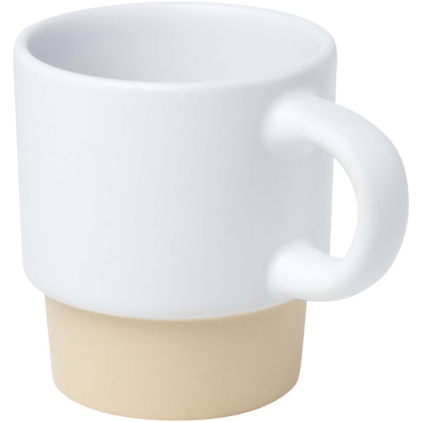 Tasse à espresso empilable Olympia de 130 ml avec fond en argile