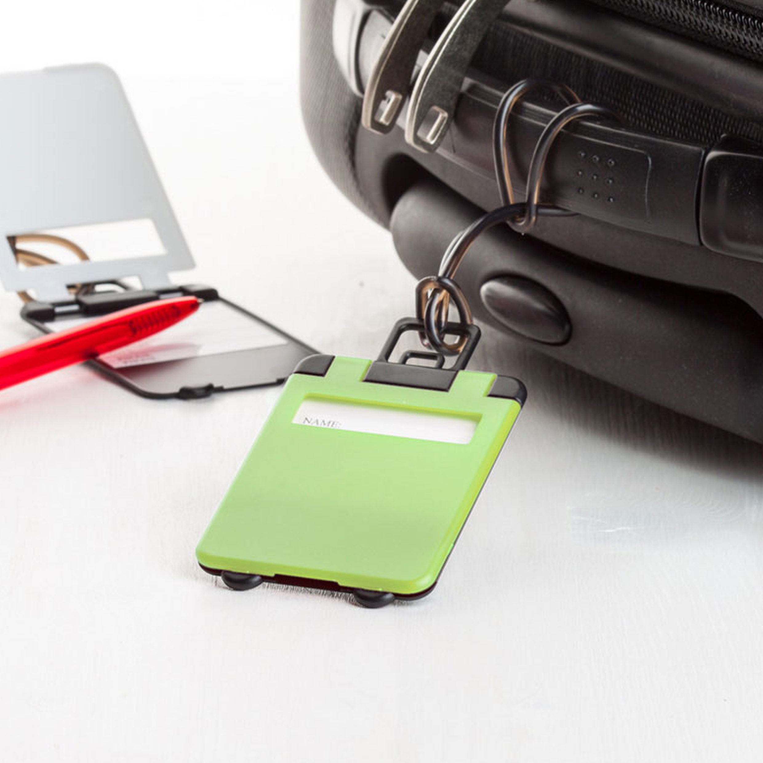 Plastic Reislabel - Edegem