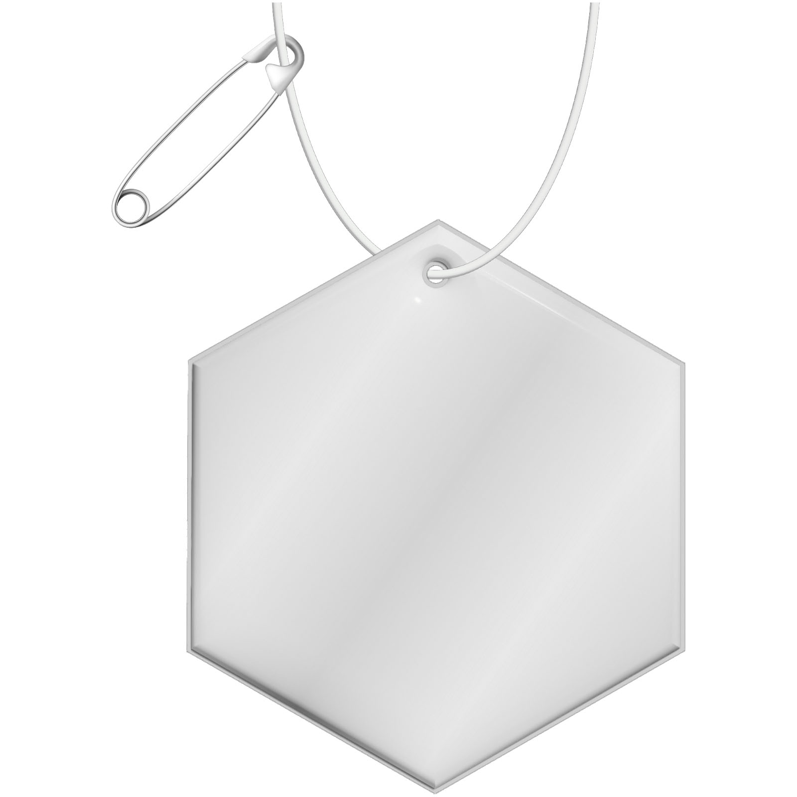 Reflecterende Zeshoekige Hanger - Merksplas