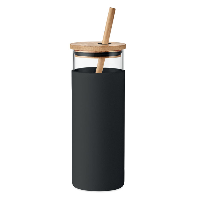 Bamboe Glazen Beker 450ml - Zandhoven