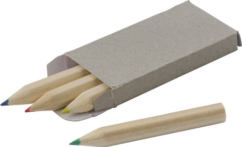 Houten Mini Potlood Set - Voort