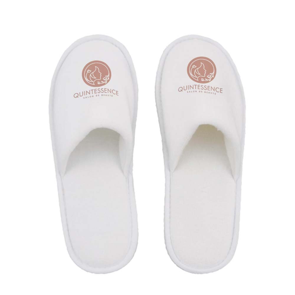 Fluweel Comfort Slippers - Herzele bedrukken met logo