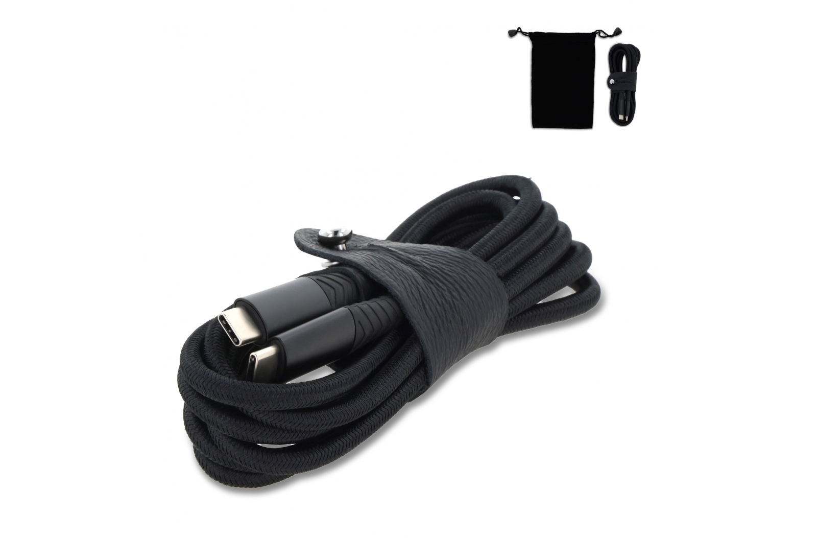 USB-C naar USB-C Oplaad- en Dataoverdracht Kabel - Ruiselede