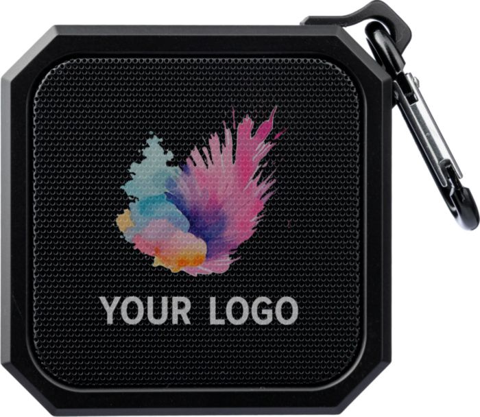 Regenwoud Draagbare Speaker met Karabijnhaak - Bredene