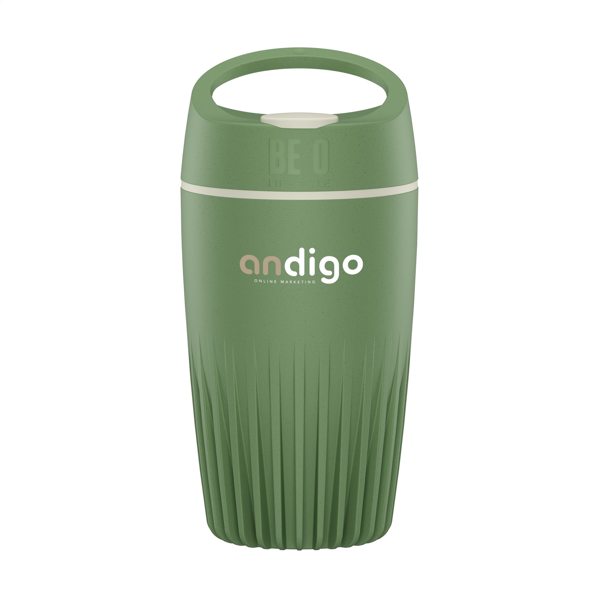 Herbruikbare Plantaardige Koffiebeker 340 ml - Zoutleeuw