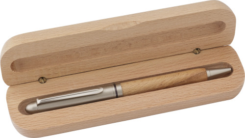 Houten Balpen in Bamboe Penetui - Vilvoorde