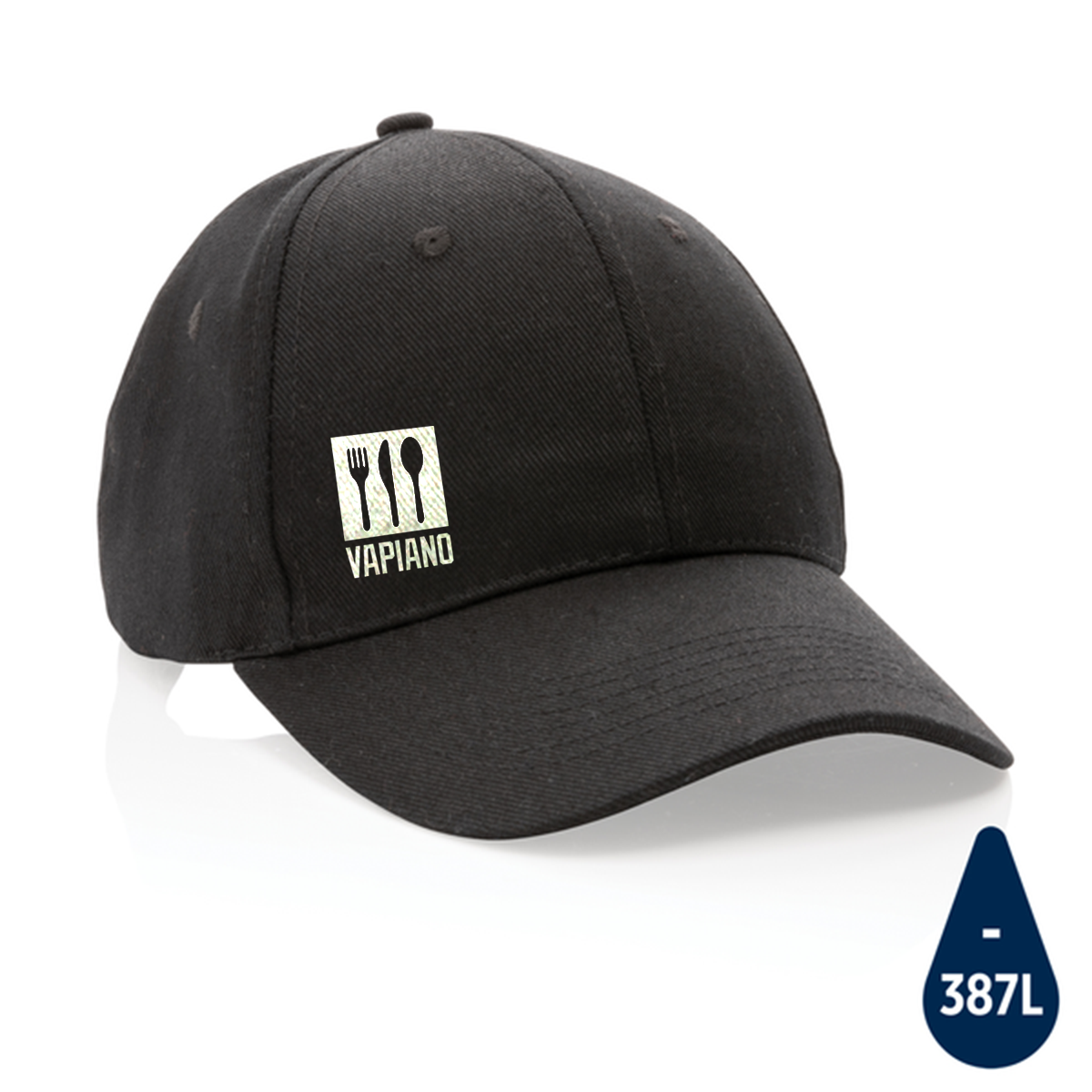 Duurzaam 6-paneels gerecycled katoenen pet - Muizen