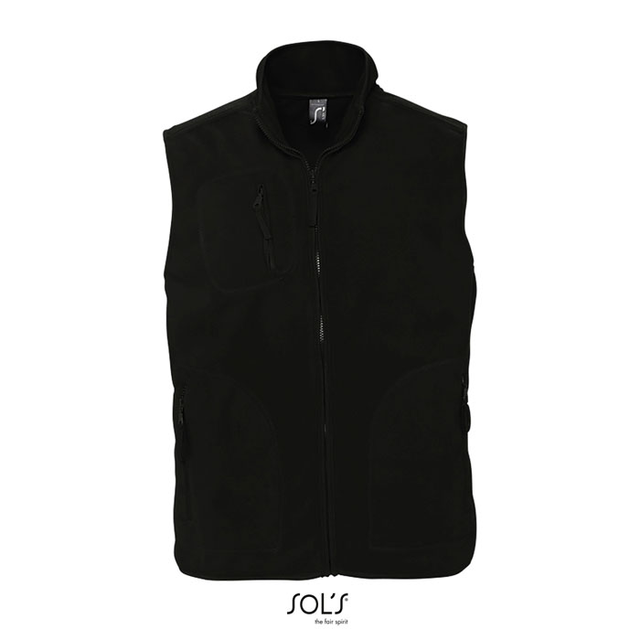Unisex Fleece Vest - Geel