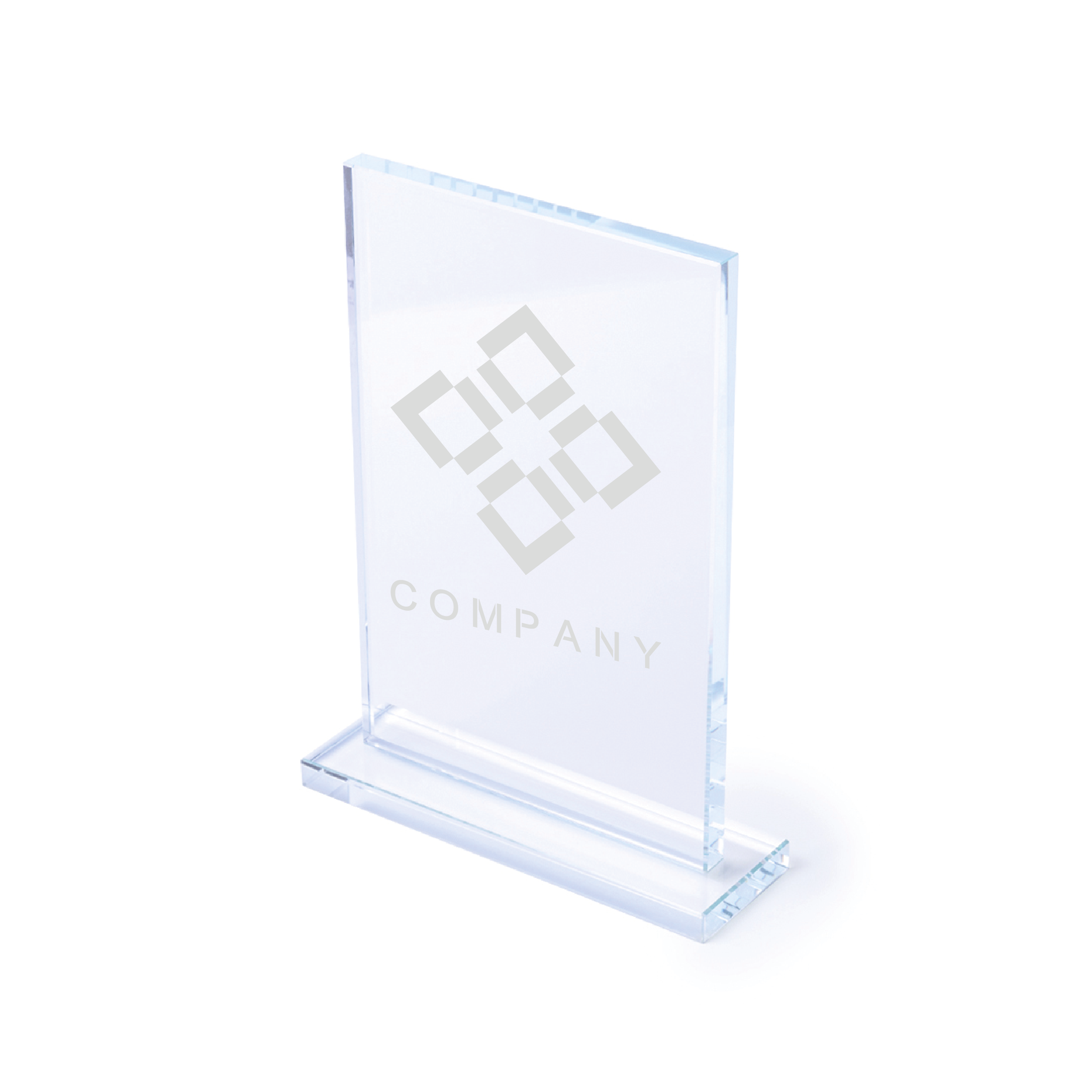 Glazen Trofee Plaquette - Sint-Jacobs-Kapelle