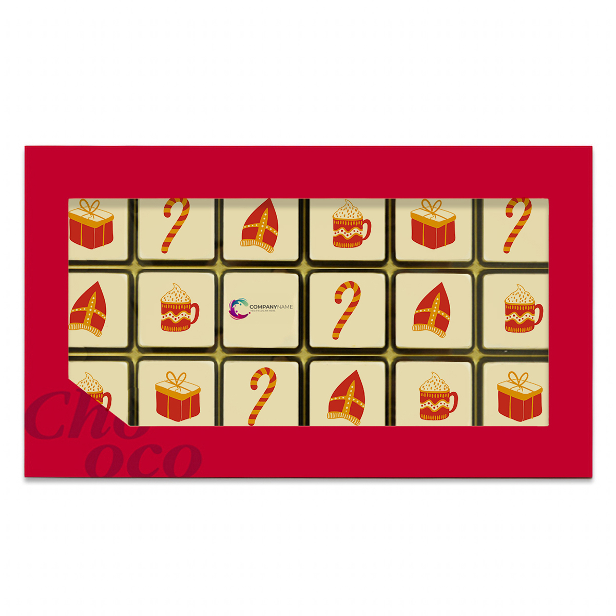 Chocolade Geschenkdoos Sinterklaas - Dilsen-Stokkem