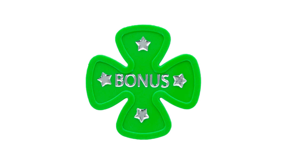 Clover Coin Met Foliedruk - Rijkevorsel