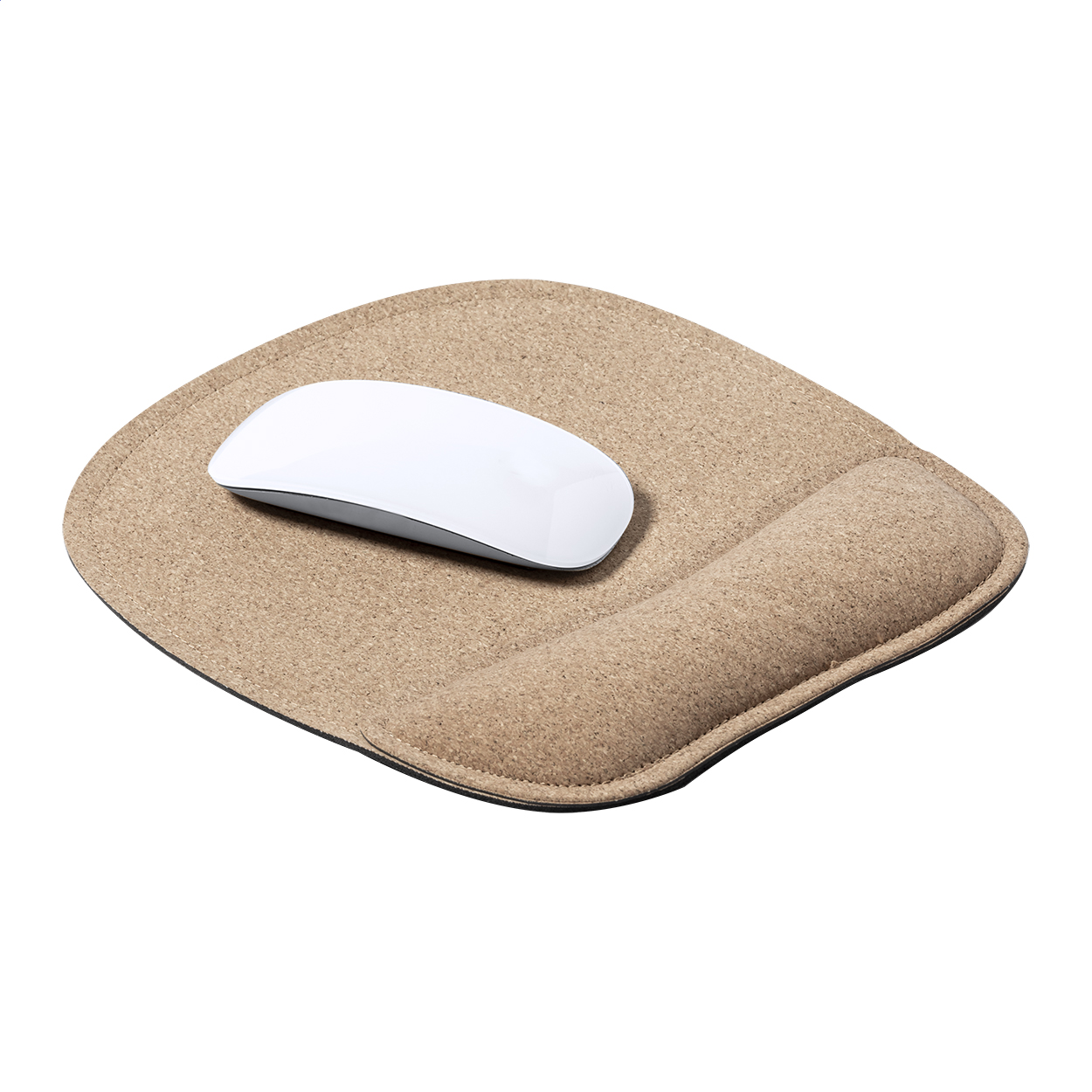 Corpad Comfort kurken muismat met ergonomische polssteun en logo bedrukken met logo
