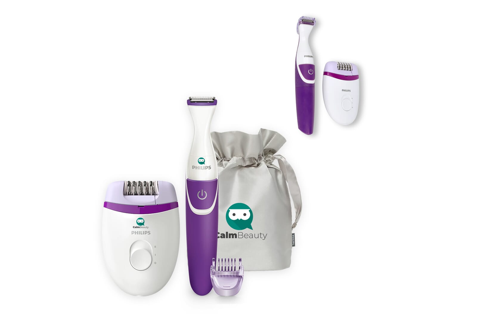 Philips Zijdezachte Epileer en Bikini Trimmer Set - Wontergem