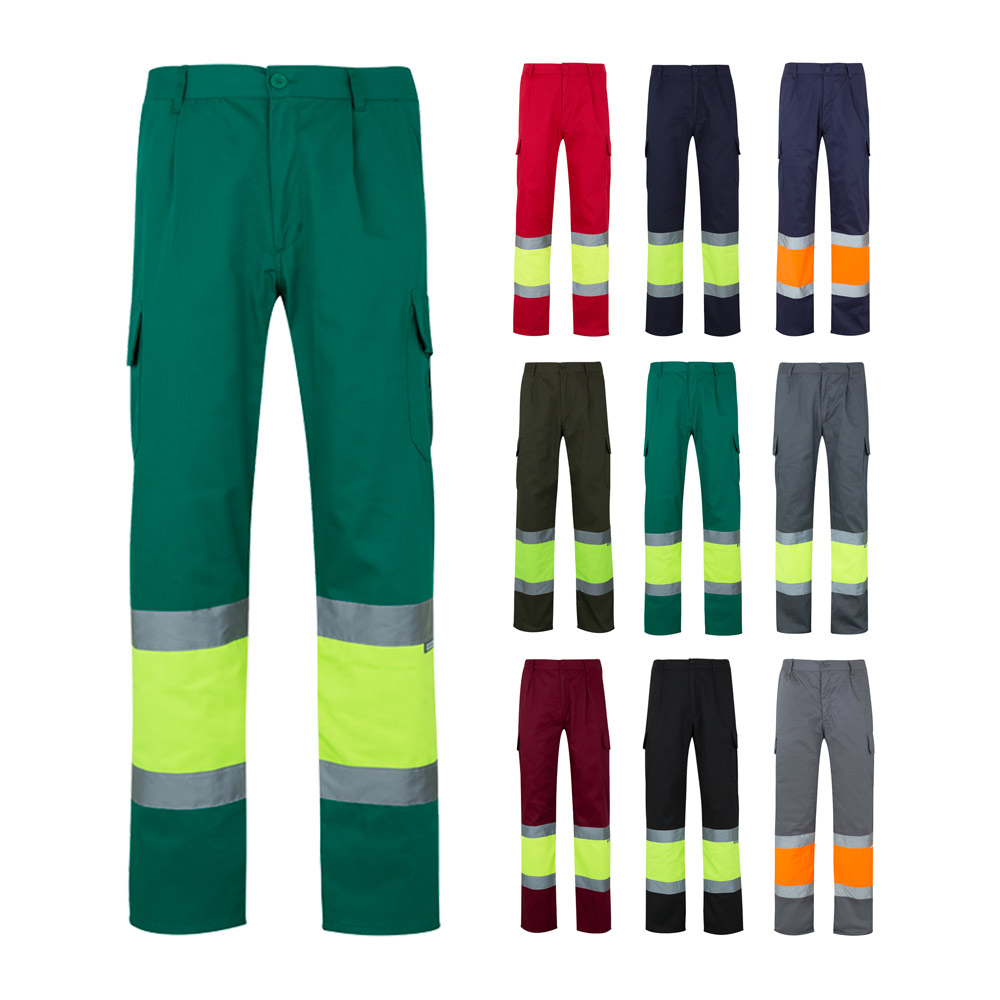 Twee-Tint Werkbroek Met Zakken - VoorZwalm