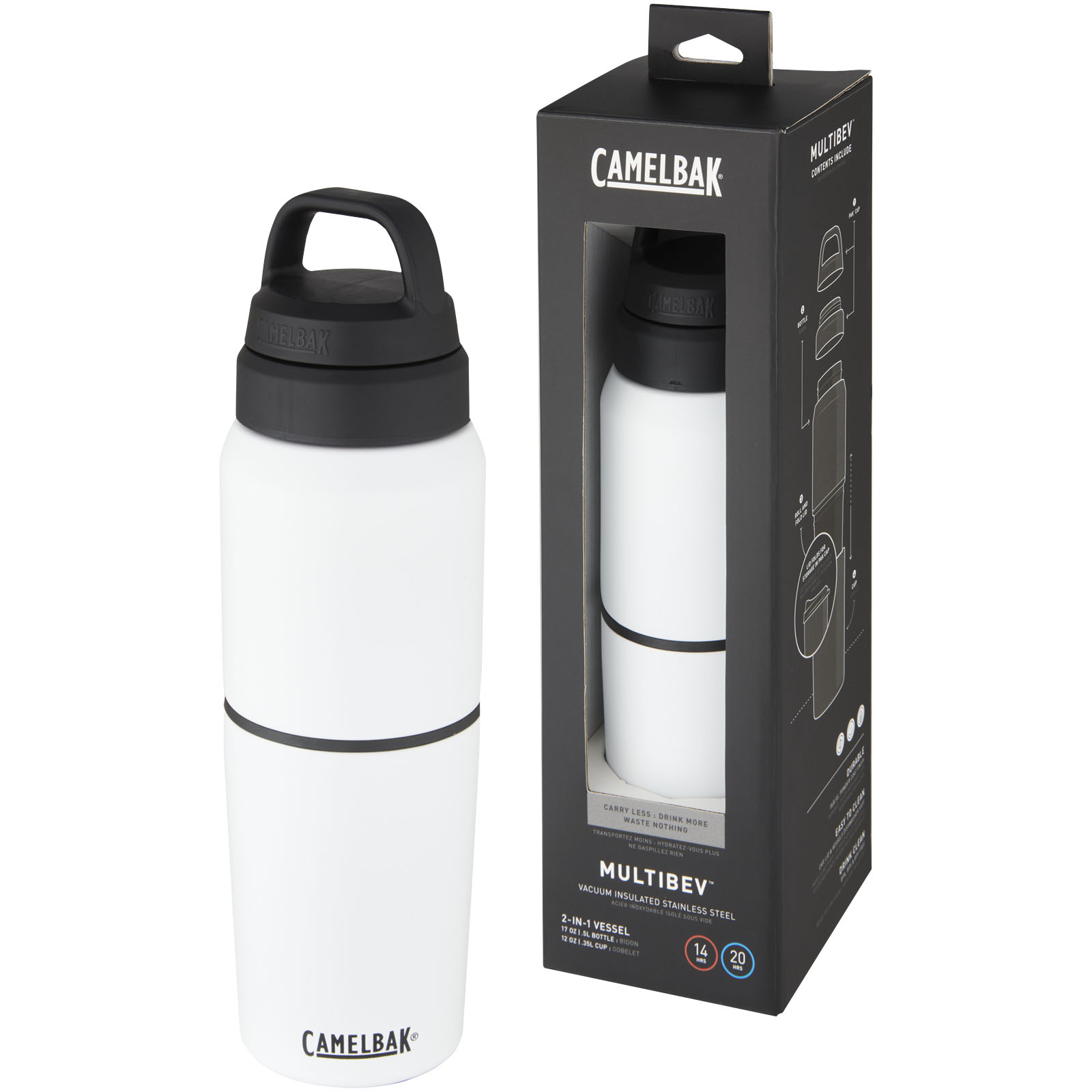 DuoDrank RVS Fles en Beker - Sint-Maria-Latem
