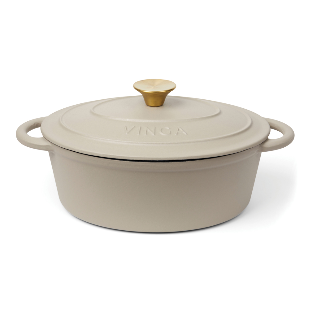 Monte geëmailleerde gietijzeren pan 3.5L - Oostkamp