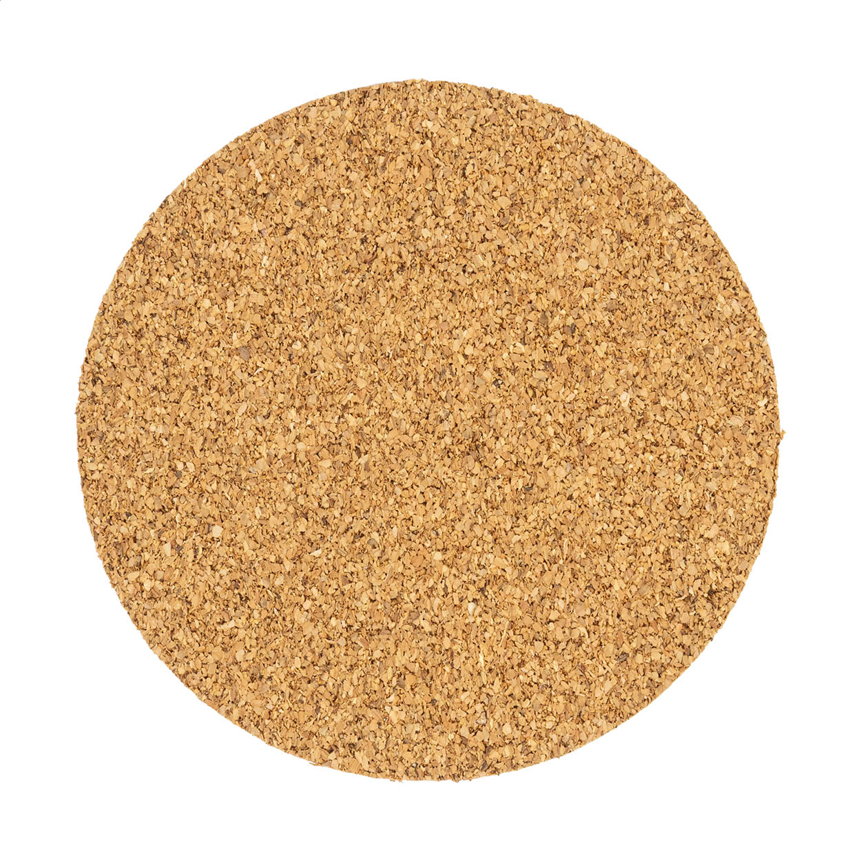 Kostex onderzetter rond van natuurkurk met uw logo bedrukken met logo