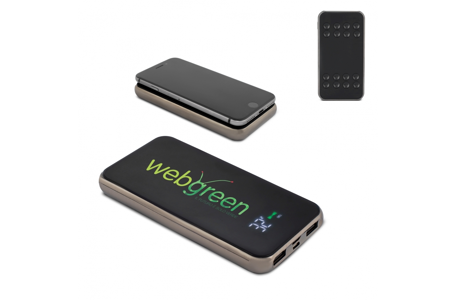 Draadloze Powerbank Luxe - Alveringem