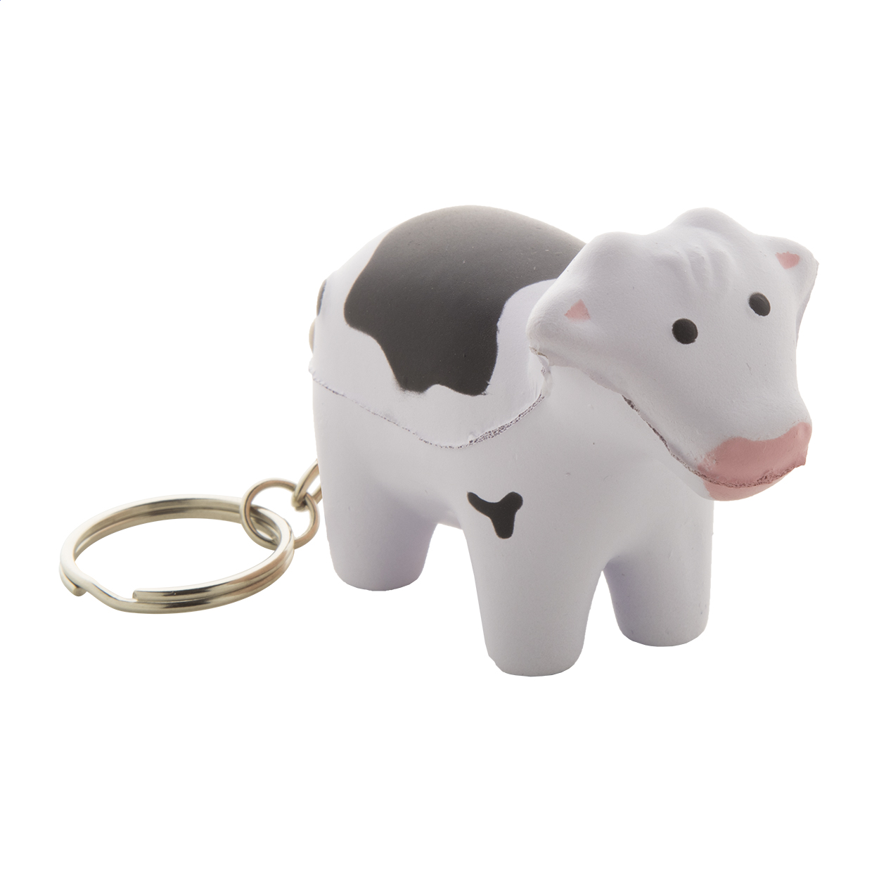 Stressloze Koe Sleutelhanger - Vinkt