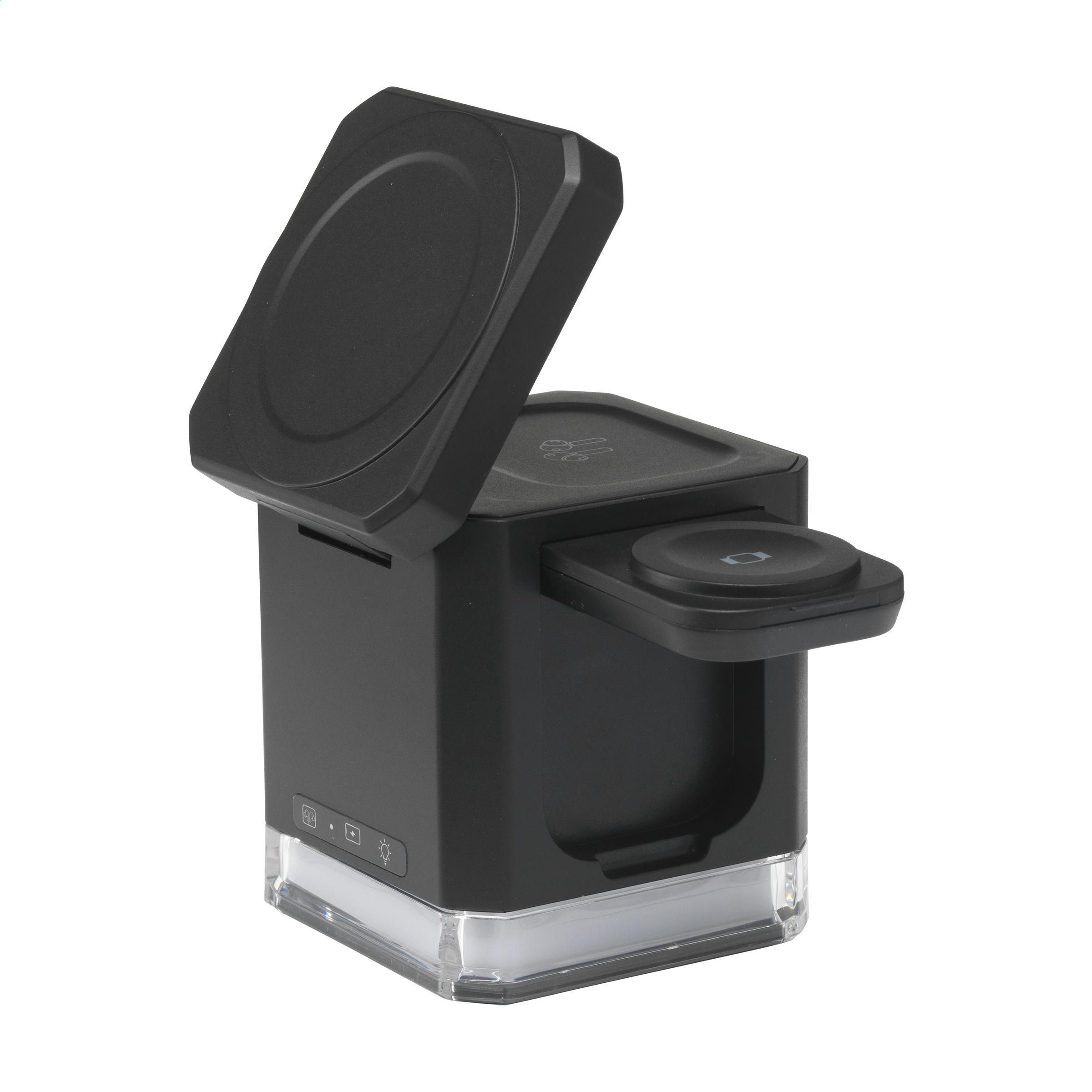 Cube Magsafe 3-in-1 RCS Gerecycled ABS Oplaadstandaard