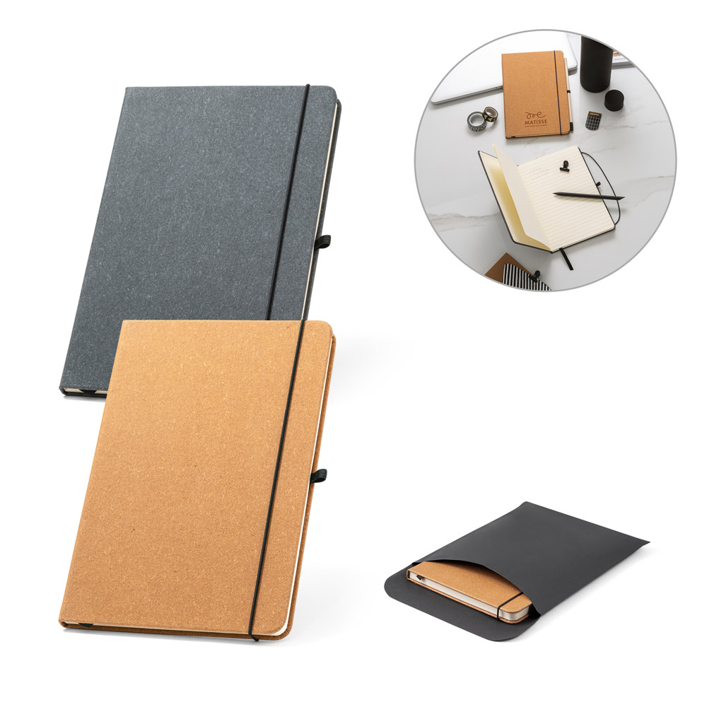 Recycled Leren Notitieboek A5 - Lochristi