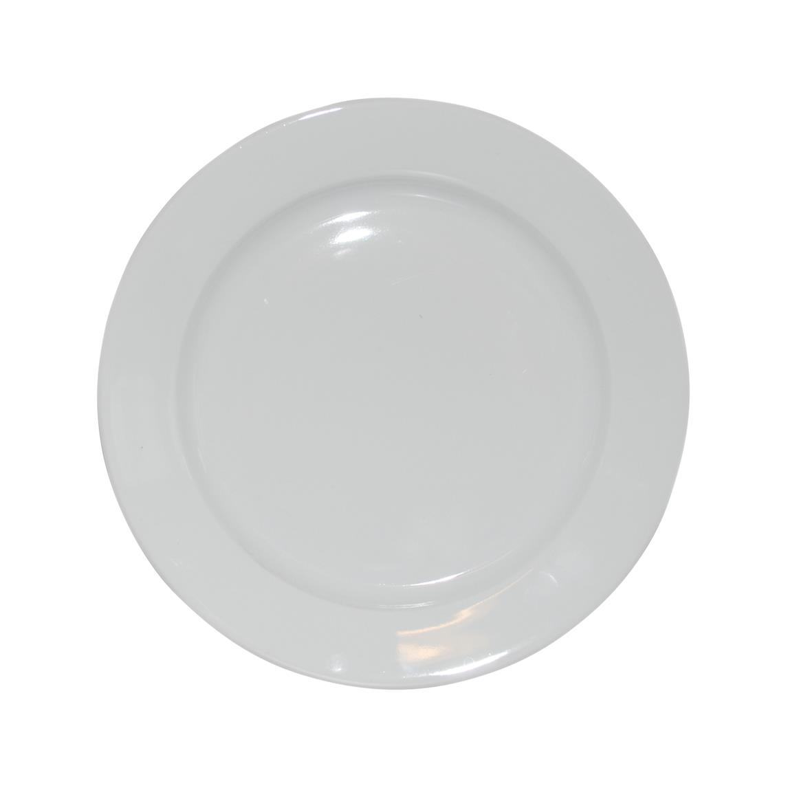 Wit Rand Bord 30,5 cm - Tielt
