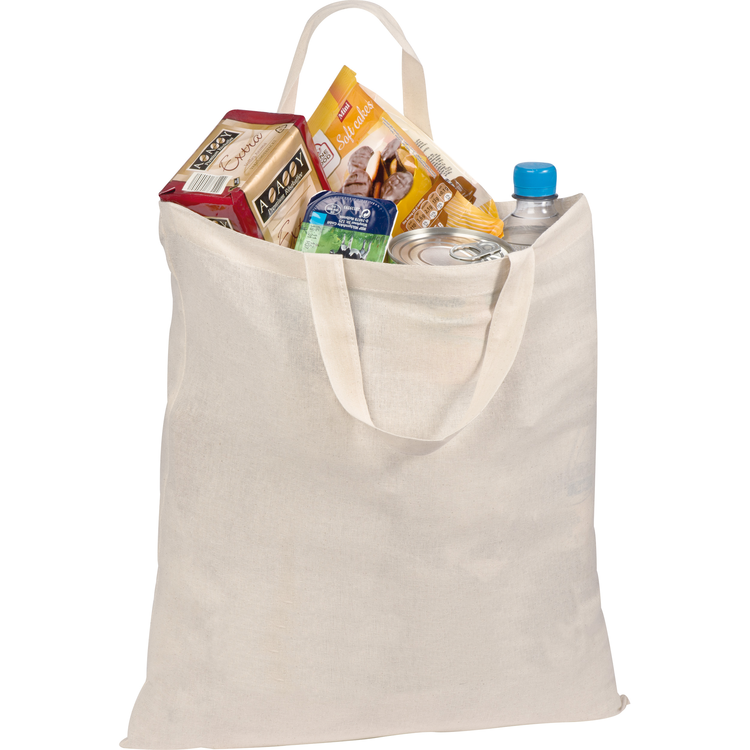 Katoenen draagtas met korte handvatten - Tongeren